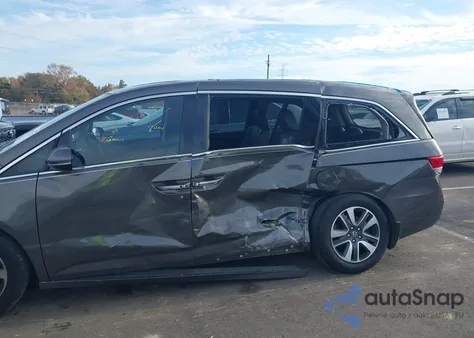 2014 Honda Odyssey Touring/Touring Elite из США, поврежденный, VIN 5FNRL5H96EB074255